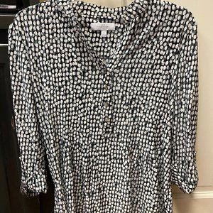 New Directions Size small 3/4 length sleeve top